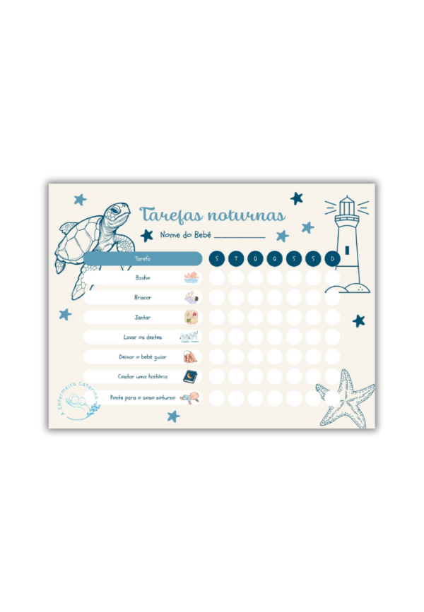 Checklist noturna +6M (GRATUITO)